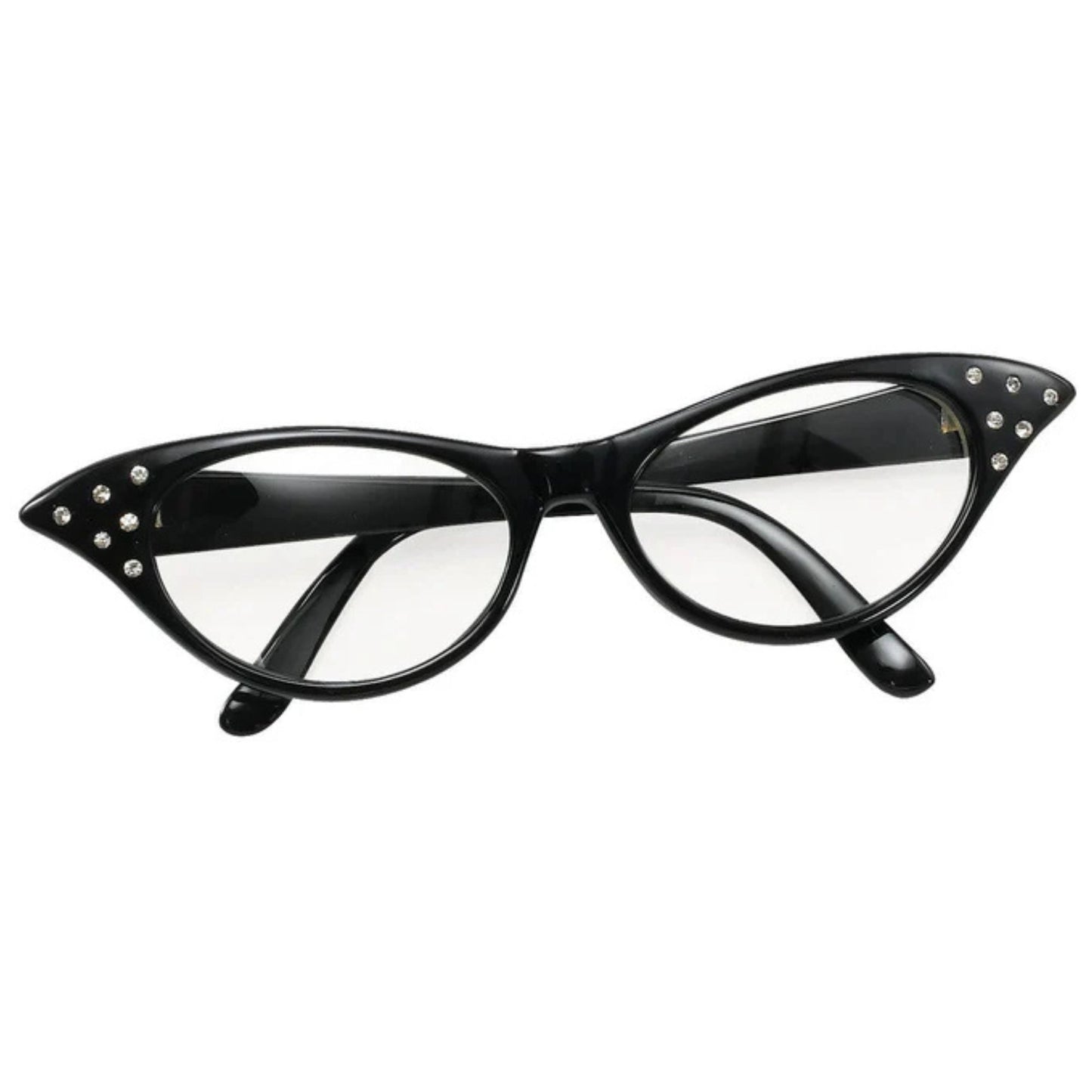 50's Glasses - Black