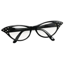 50's Glasses - Black