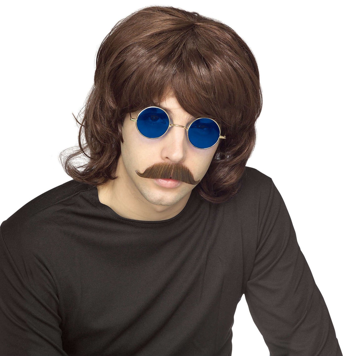 70s Shag Wig - Brown