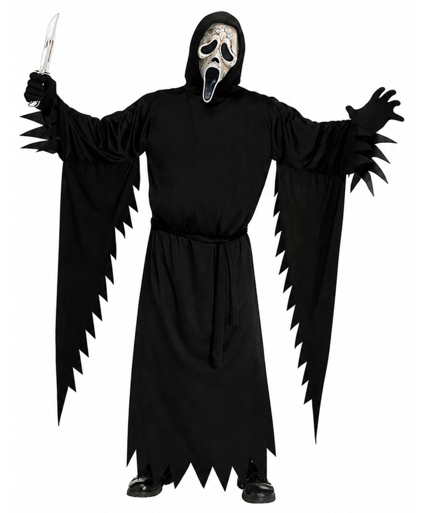 Aged Ghost Face Costume