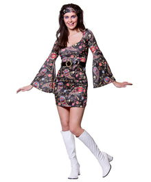 Retro Go Go Girl - Black