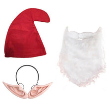 Big Ears Set - hat, beard and pixie ears on a headband