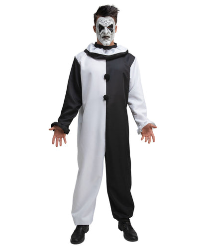 Black & White Clown Costume
