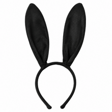 Black Rabbit Ears Headband