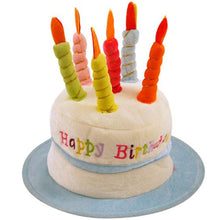 Birthday Cake Hat - Blue