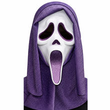 Ghost Face Glitter Mask - Purple