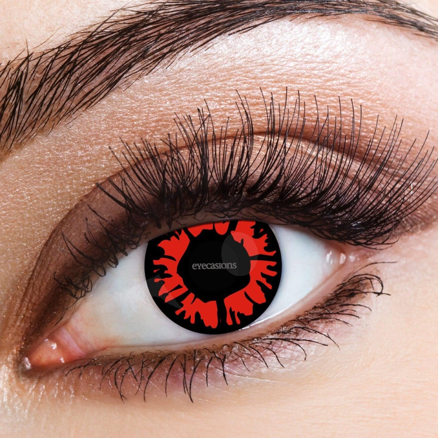 Contact Lenses - Explosion Red