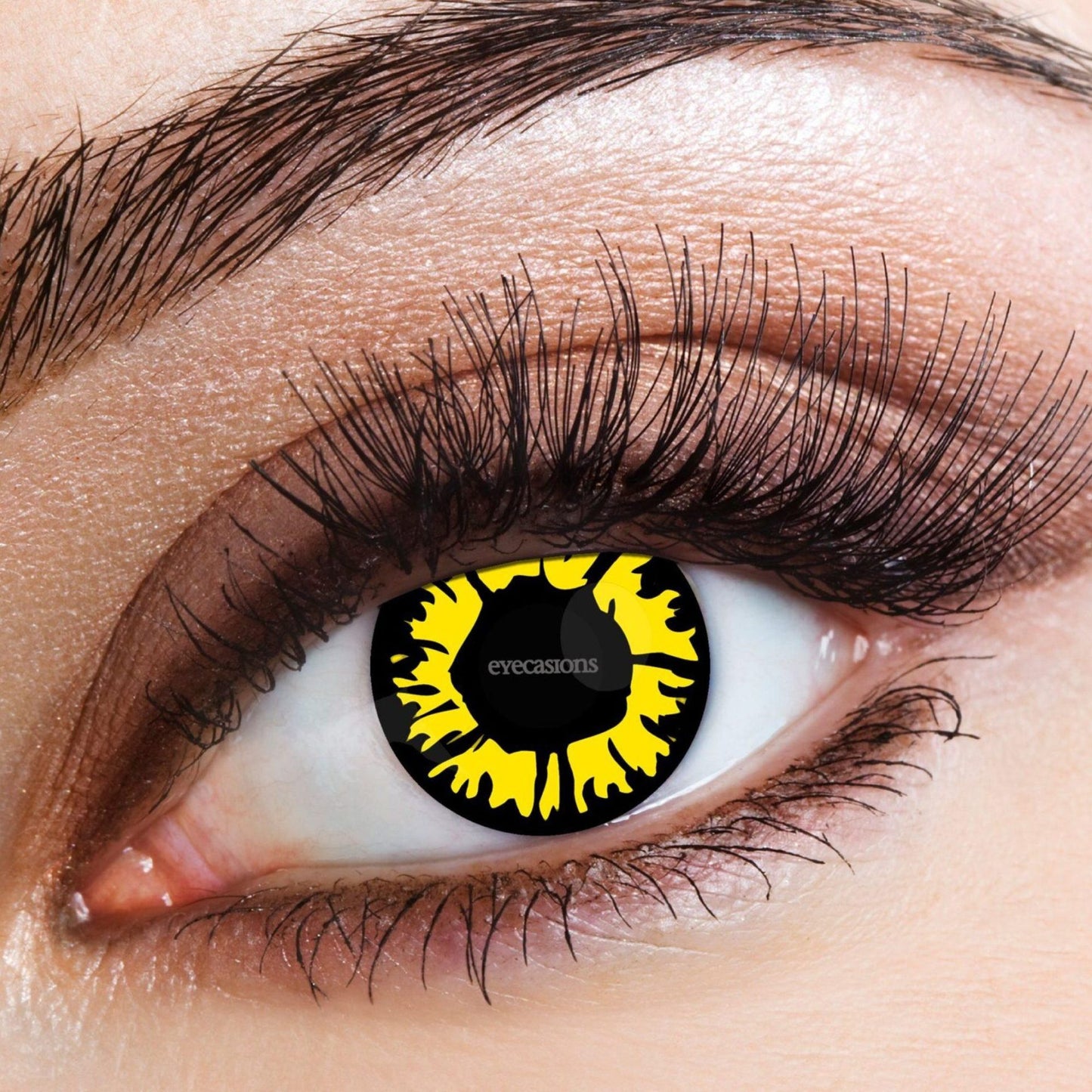 Contact Lenses - Explosion Yellow