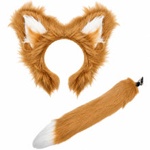 Fluffy Brown Fox Set