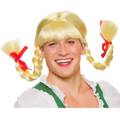 Funny Bavarian Beer Girl Wig