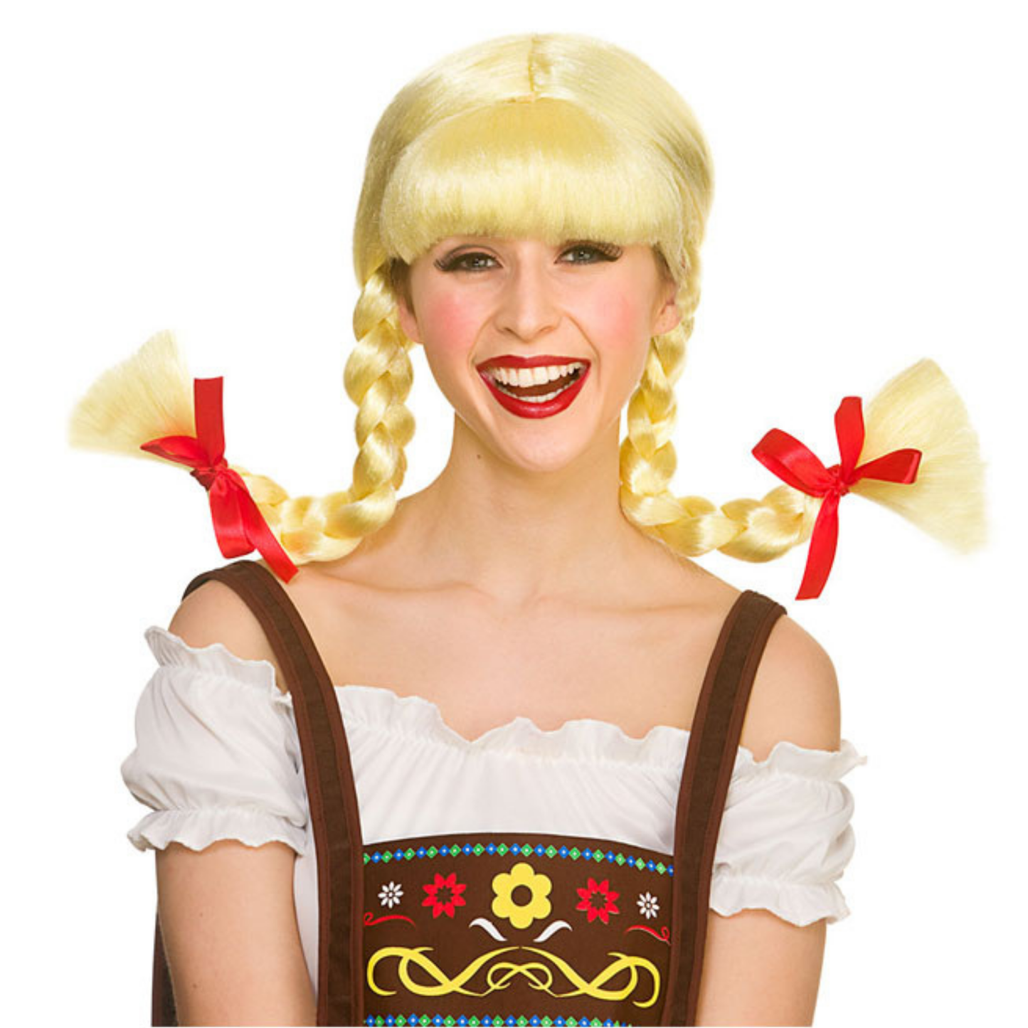 Funny Bavarian Beer Girl Wig