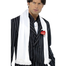 White Gangster Scarf