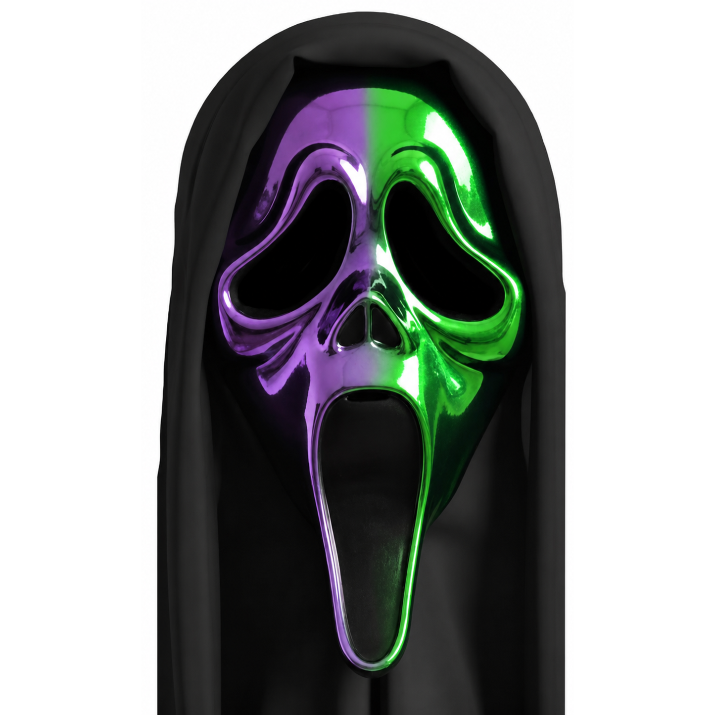 Ghost Face Ombre Chrome Mask