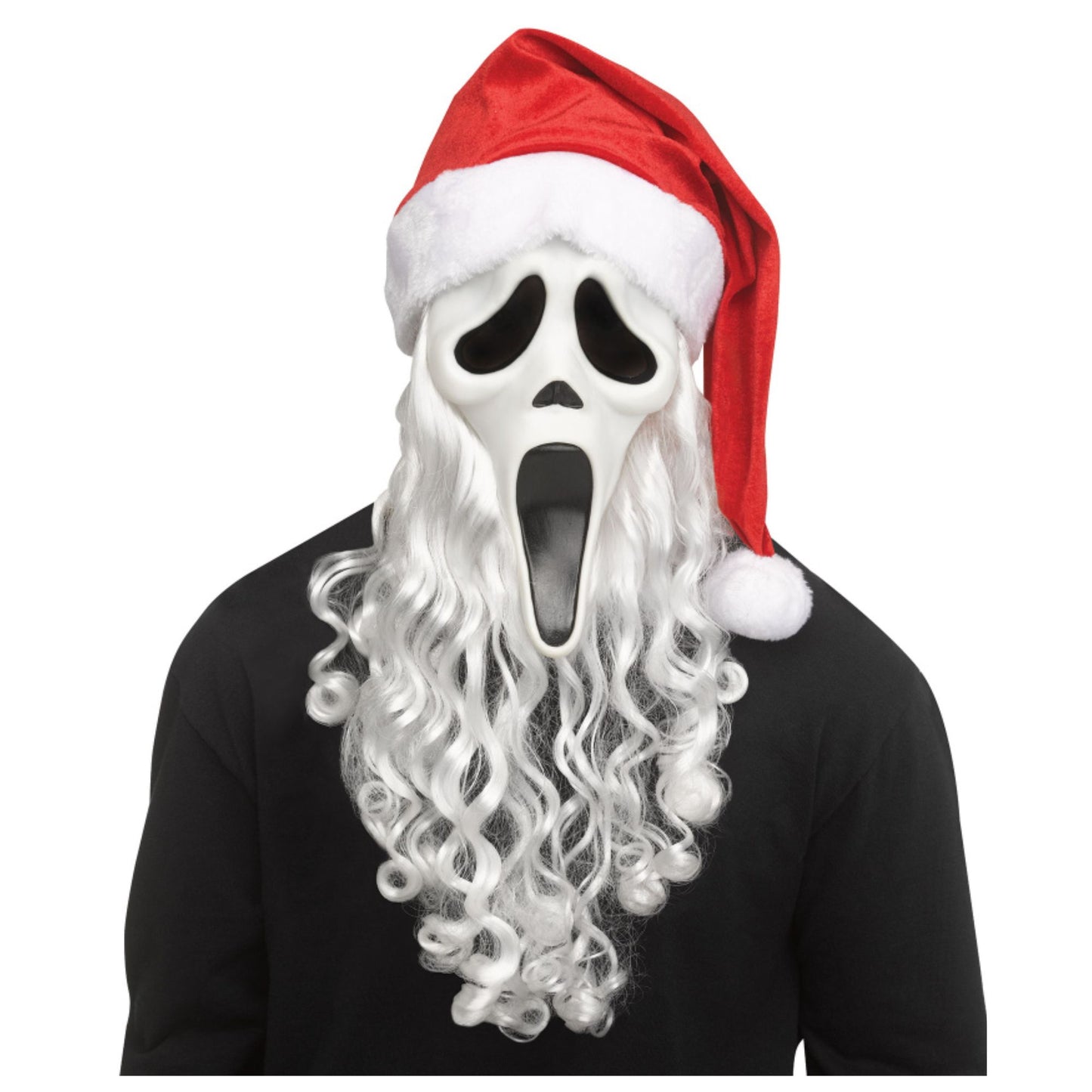 Ghost Face Santa Mask