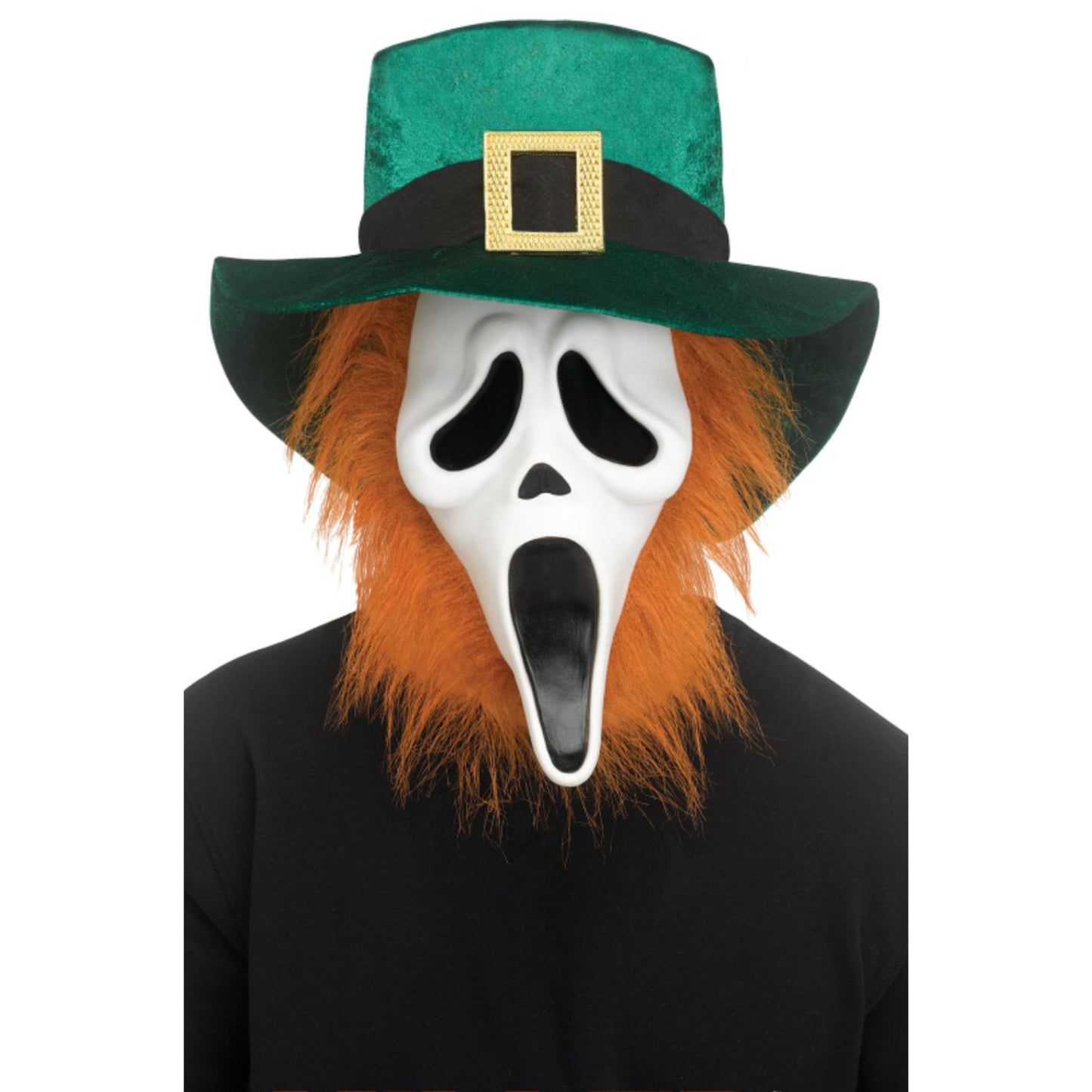 Ghost Face St Patricks Day Mask