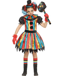 Kid's Carny Clown Costume