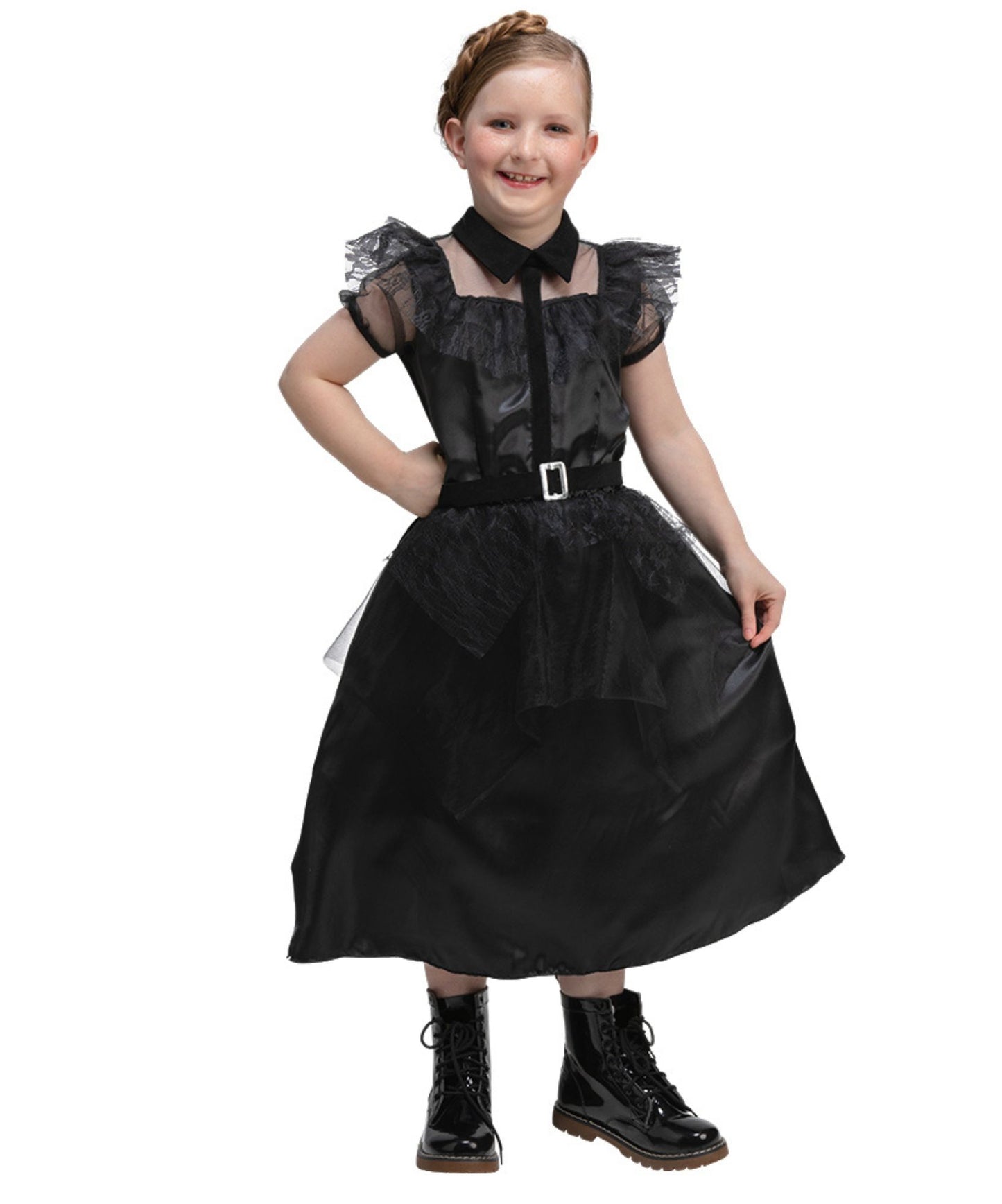 Kids Gothic Prom Queen Costume