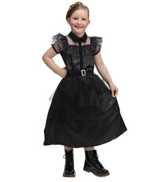 Kids Gothic Prom Queen Costume