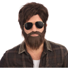 Vegas Vacation Wig & Beard Set