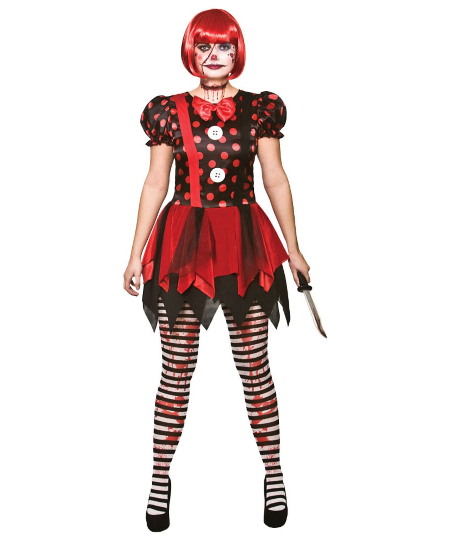 Horror Clown Costume