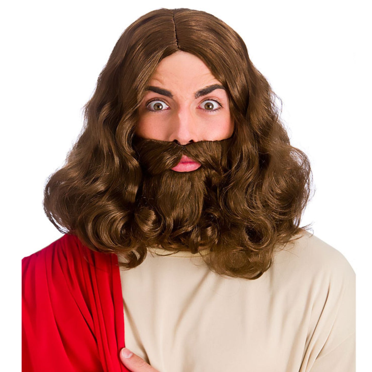 Jesus Wig & Beard Set