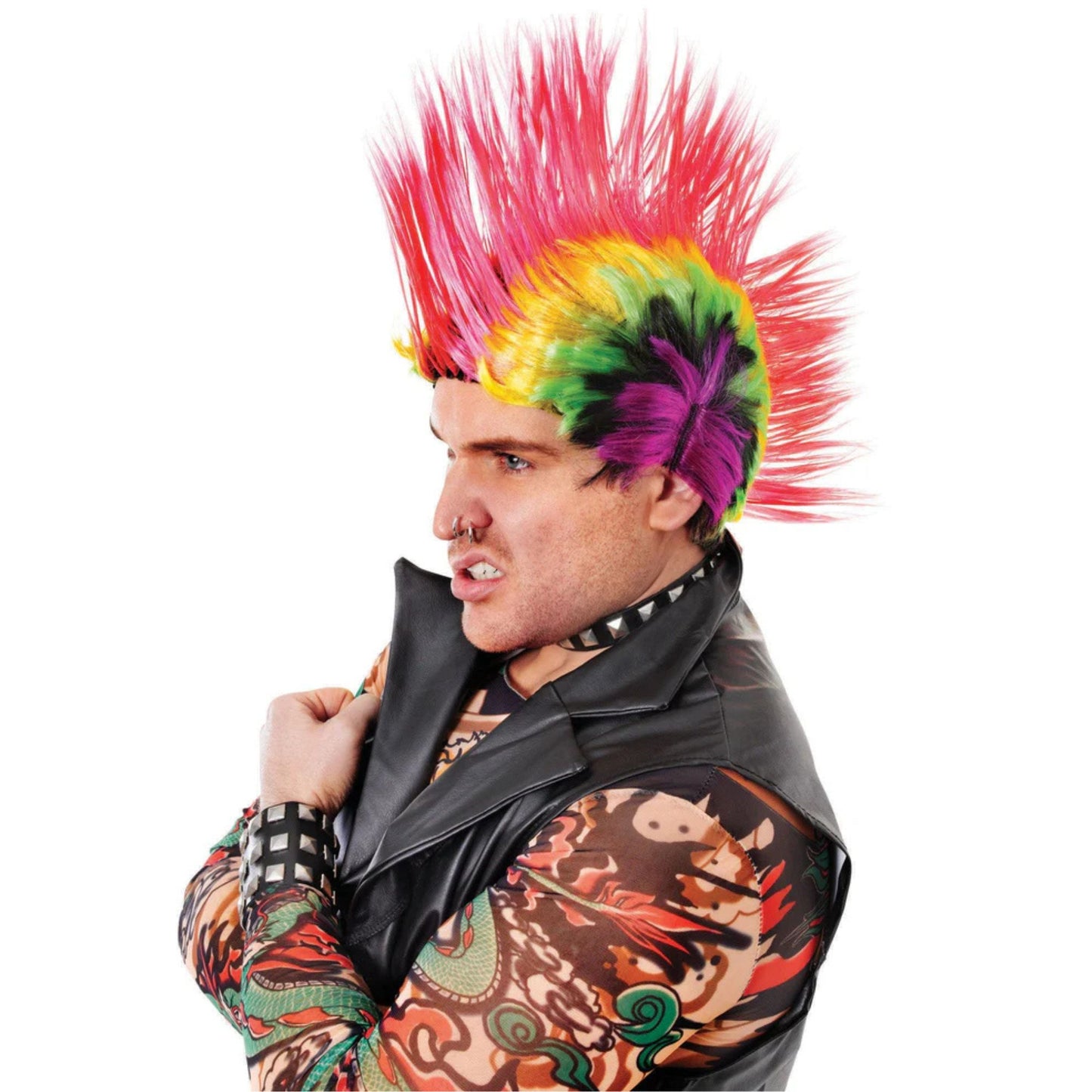 Mohican Wig - Multicoloured