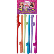 Willy Straws (Multi Coloured)