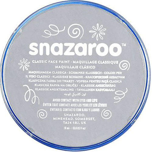 Snazaroo Face Paint - Light Grey