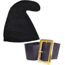 Smurf Hat And Belt Set - Black