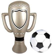 Inflatable Football and Trophy Set