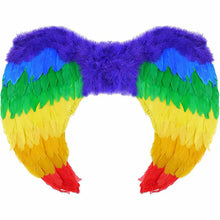 Rainbow Feather Wings