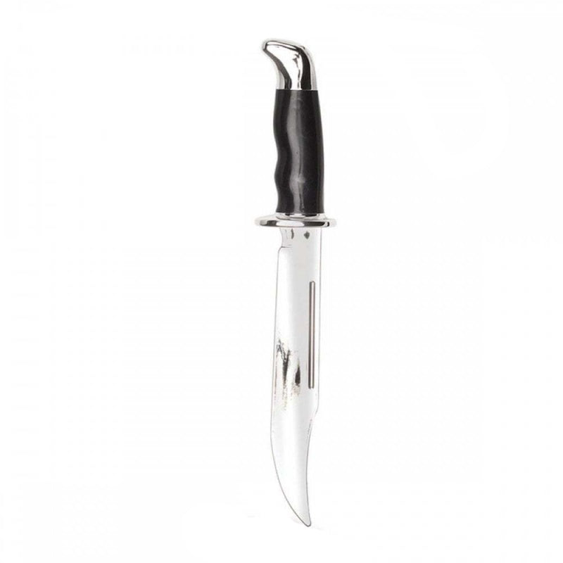 Ghost Face Bowie Knife Chrome (13")