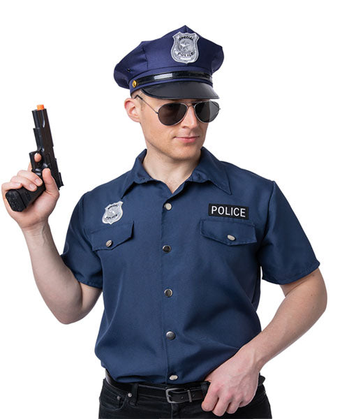 Police Shirt - Blue