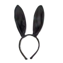 Black Rabbit Ears Headband