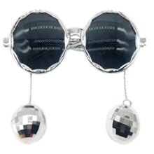 Disco Ball Glasses - Silver