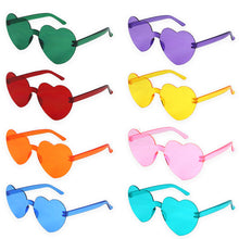 Frameless Heart Glasses