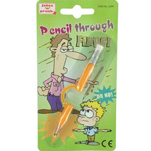 Pencil Through Finger