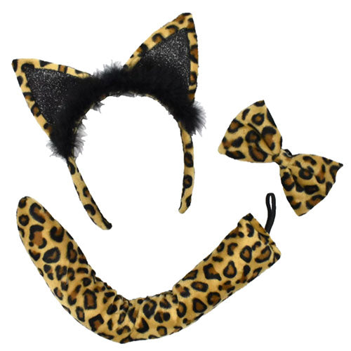 Glitter Leopard Set