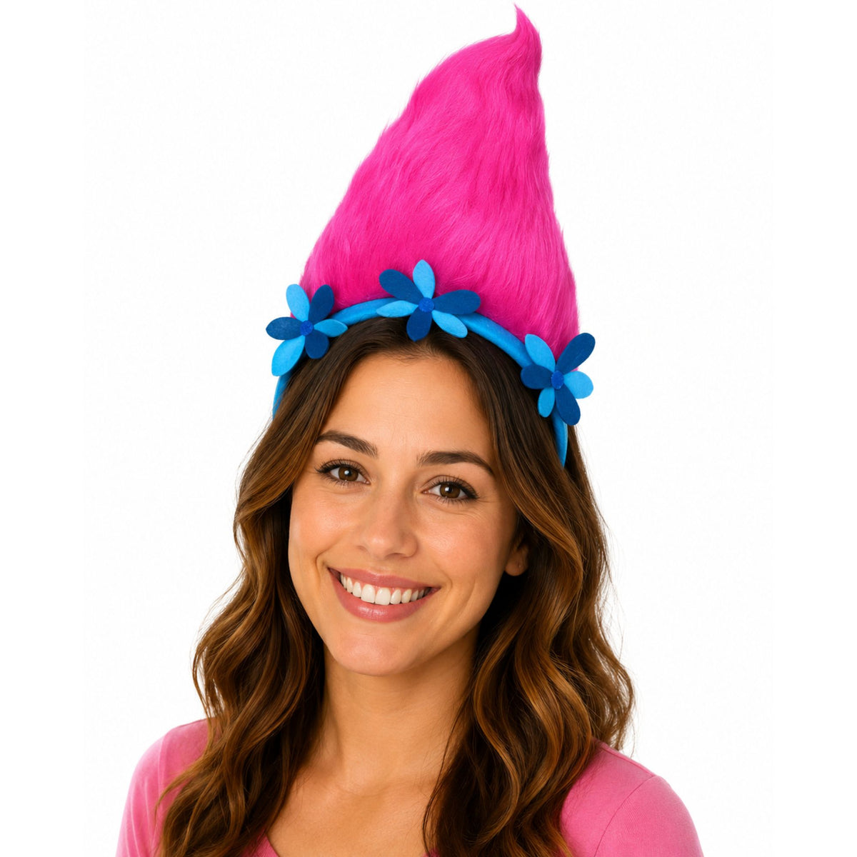 Troll Doll Headband - Poppy