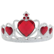 Red Stone Silver Tiara