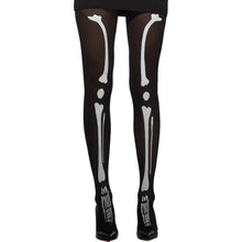 Skeleton Bone Print Tights