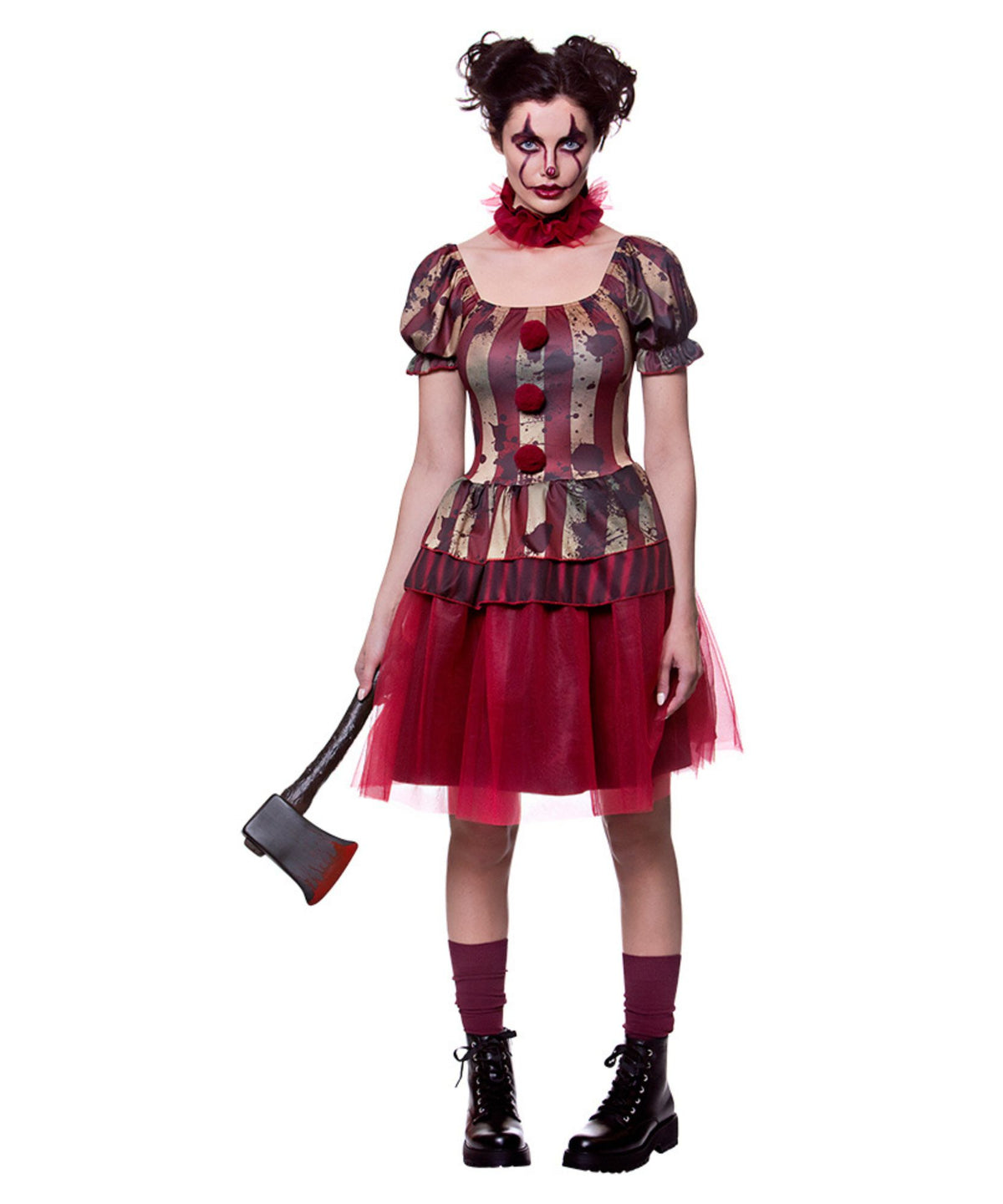 Vintage Circus Clown Costume