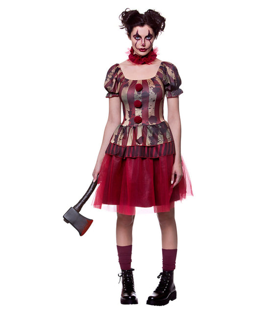 Vintage Circus Clown Costume