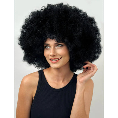 Super Jumbo Afro Wig  - Black