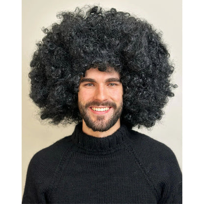 Super Jumbo Afro Wig  - Black