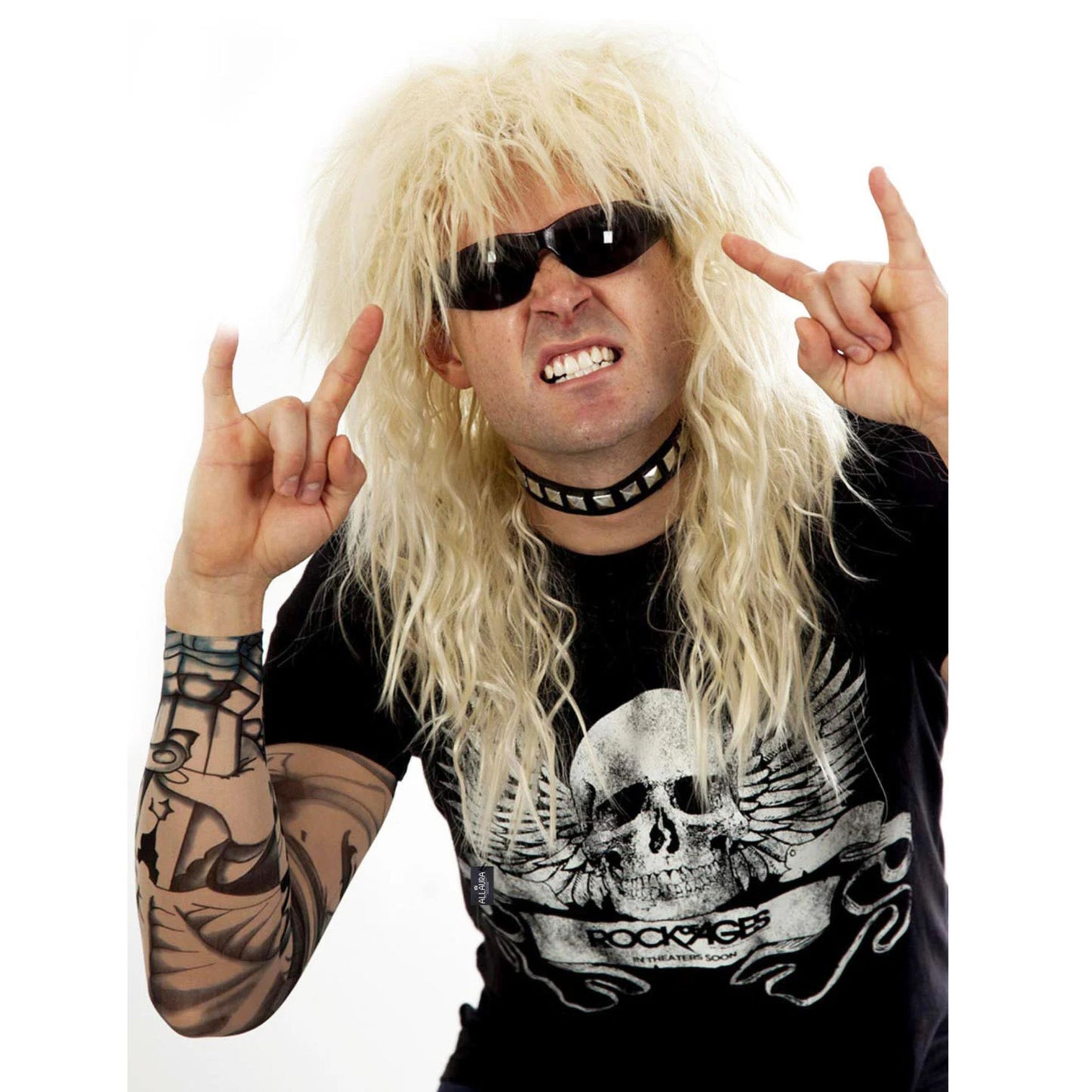 Blonde Rock God Wig