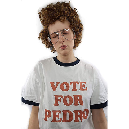 Geek Afro Wig & Glasses Set