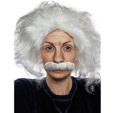 Mad Scientist Einstein Wig & Moustache
