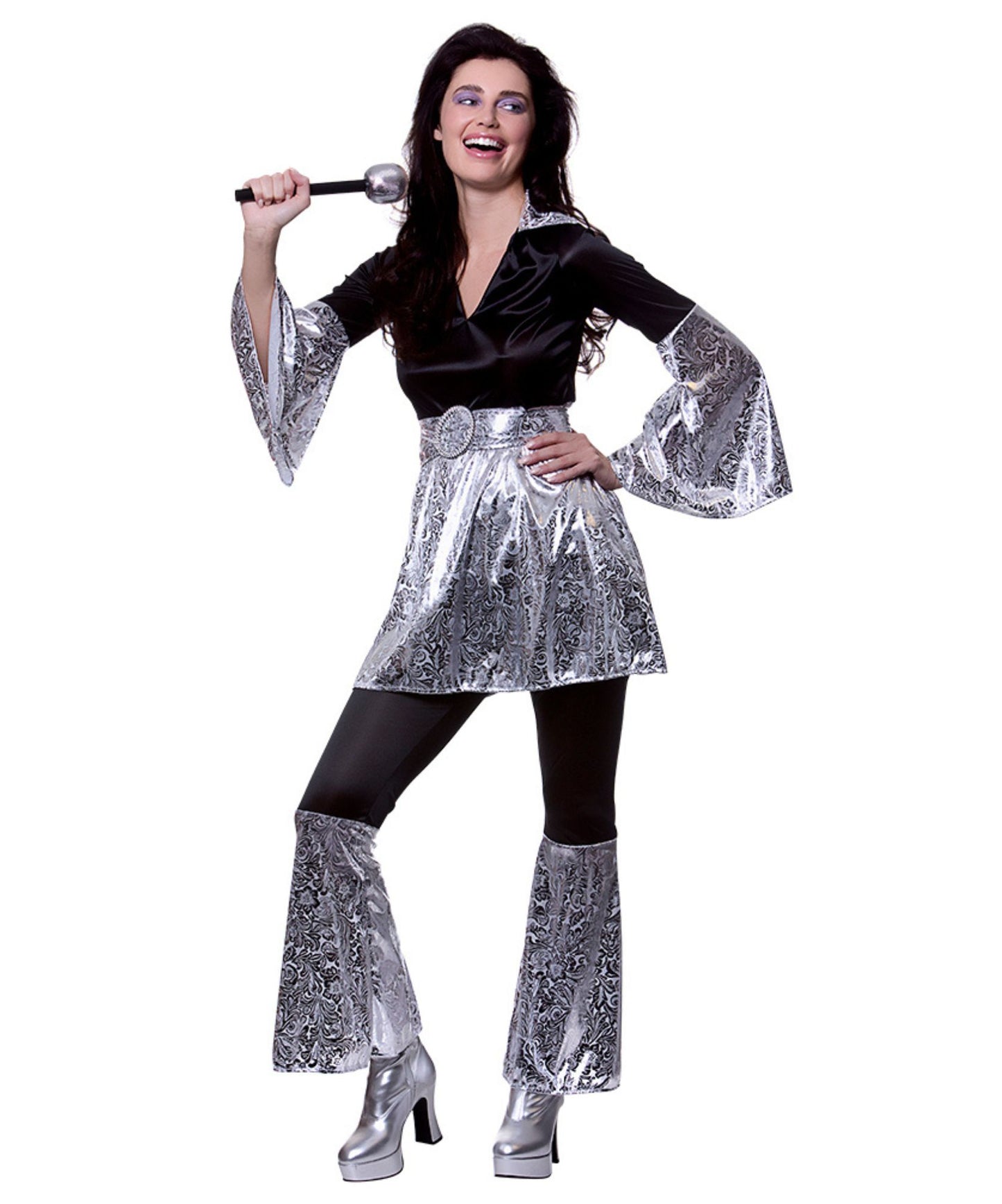Mamma Mia - Black & Silver Costume
