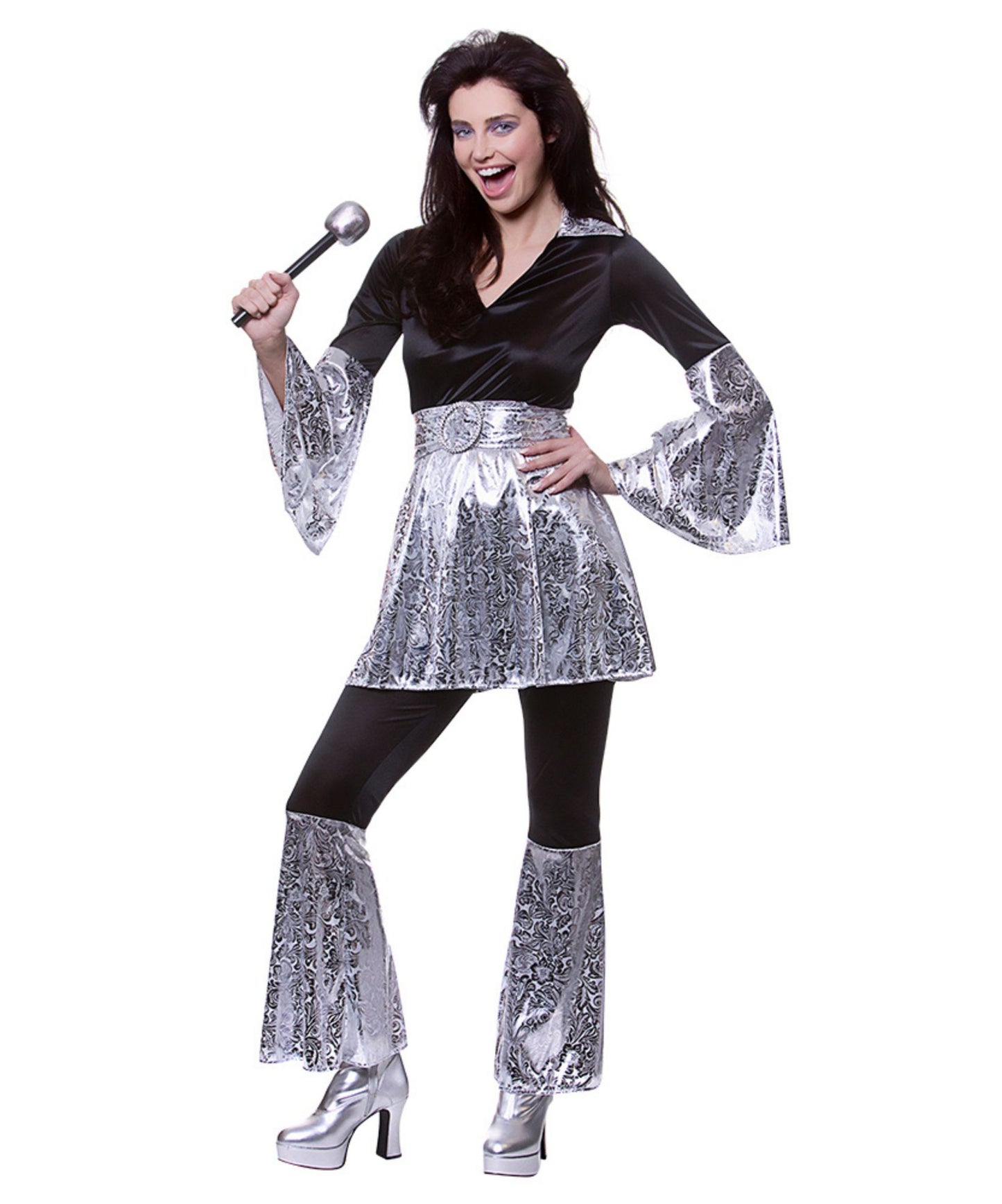 Mamma Mia - Black & Silver Costume